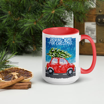 Driving Home For Christmas Mug