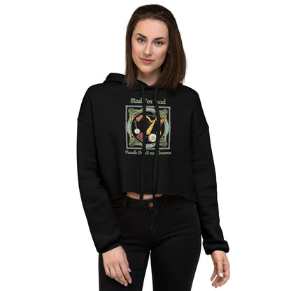 Fleadh Cheoil na hÉireann 2024 Mad For Trad (Instruments) Crop Hoodie