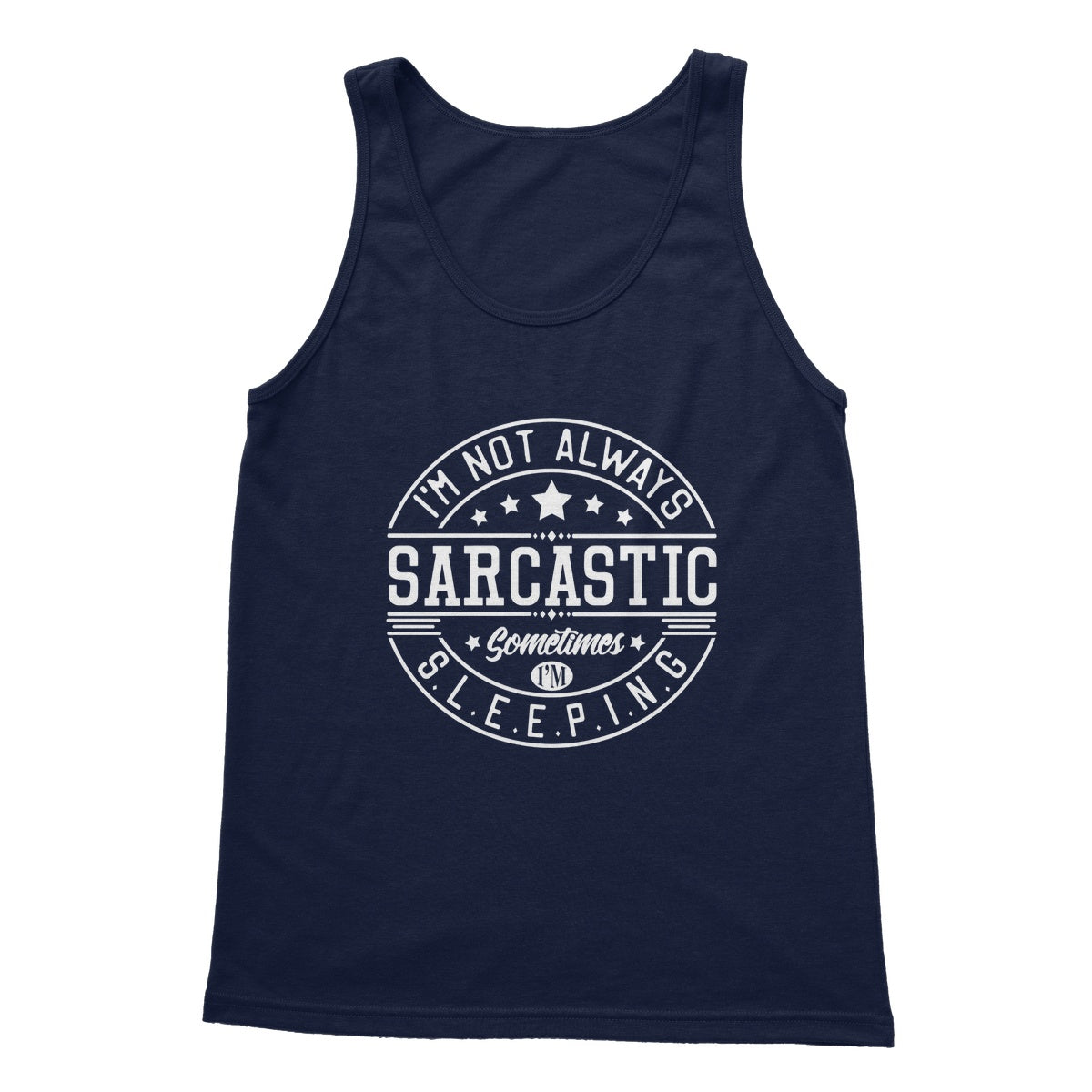 Sarcastic Softstyle Tank Top
